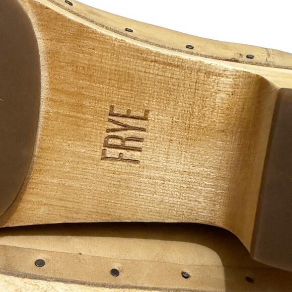 FRYE AND CO. Tan Leather Heeled Boots - Picture 2 of 7